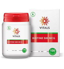 Vitals Vitals Biotine 500 mcg (100ca)