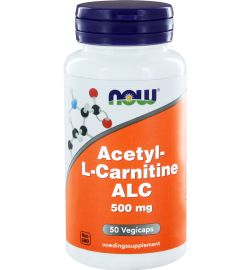 Now Now Acetyl L-Carnitine 500 mg (50vc)