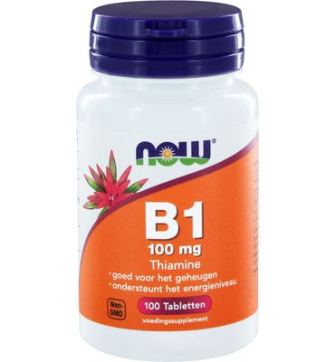 Now Vitamine B1 100 mg (100tb) 100tb