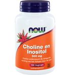 Now Choline en inositol 500 mg (100vc) 100vc thumb