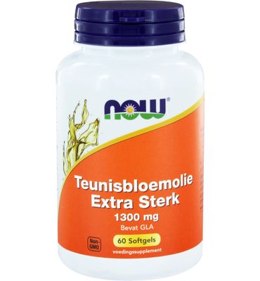 Now Teunisbloemolie extra sterk 1300 mg (60sft) 60sft