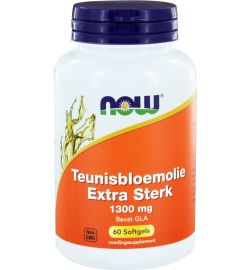 Now Now Teunisbloemolie extra sterk 1300 mg (60sft)