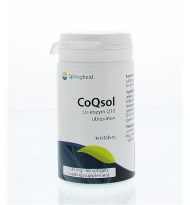 Springfield CoQsol coenzym Q10 100 mg (60sft) 60sft