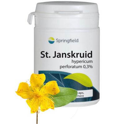 Springfield St. Janskruid 500 mg - 0,3% hypericine (60vc) 60vc