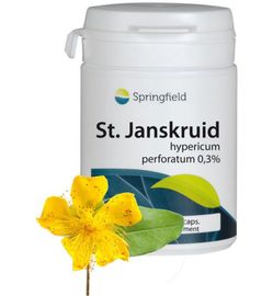 Springfield Springfield St. Janskruid 500 mg - 0,3% hypericine (60vc)