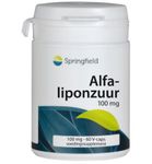 Springfield Alfa-liponzuur 100 mg (60vc) 60vc thumb