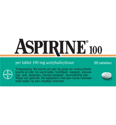Aspirine 100mg (20tb) 20tb