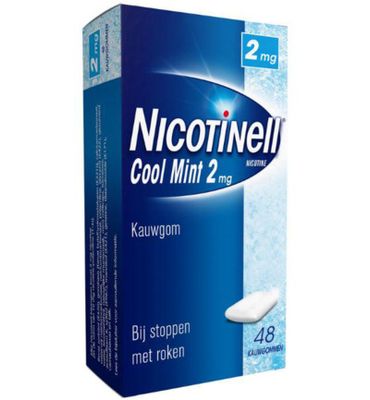 Nicotinell Kauwgom cool mint 2 mg (48st) 48st