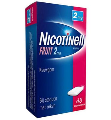 Nicotinell Kauwgom fruit 2 mg (48st) 48st