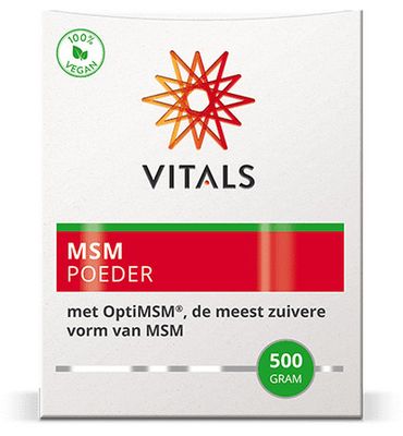 Vitals MSM zwavel poeder (500g) 500g