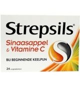 Strepsils Strepsils Sinaasappel / Vitamine C (24zt)