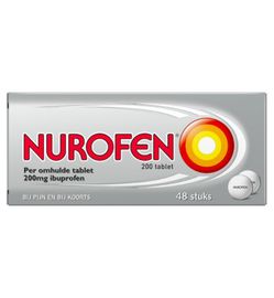 Nurofen Nurofen 200 mg Omhulde tabletten (48drg)