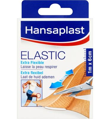 Hansaplast Elastic & waterafstotend 1m x 6cm (1st) 1st
