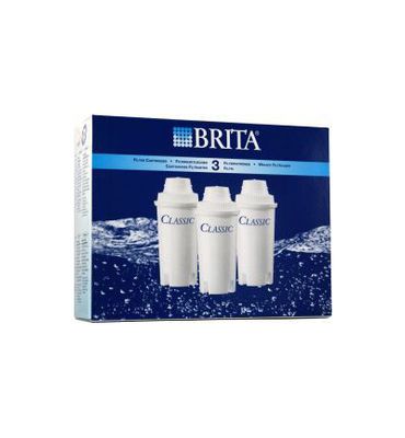 Brita Waterfilterpatroon Classic 3-Pack (1st) 1st