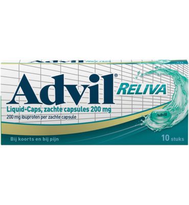 Advil Reliva liquid caps 200mg (10ca) 10ca