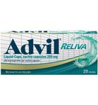 Advil Reliva liquid caps 200mg (20ca) 20ca thumb
