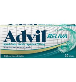 Advil Advil Reliva liquid caps 200mg (20ca)