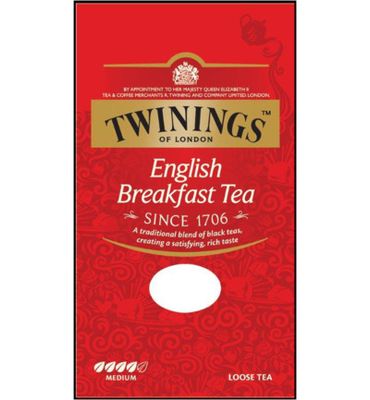 Twinings English breakfast tea karton (100g) 100g