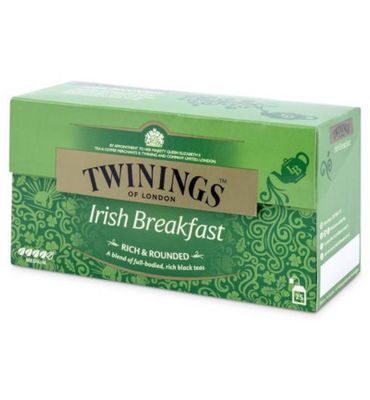 Twinings Irish breakfast enveloppe zwarte thee (25st) 25st