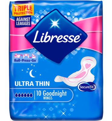 Libresse Ultra thin goodnight wings (10st) 10st