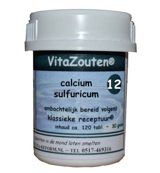 VitaZouten Calcium sulfuricum VitaZout Nr. 12 (120tb) 120tb