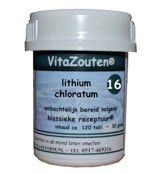 VitaZouten VitaZouten Lithium chloratum VitaZout Nr. 16 (120tb)