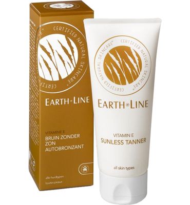 Earth-Line Vitamine E bruin zonder zon (100ml) 100ml