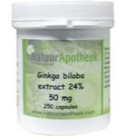 Natuurapotheek Ginkgo biloba 24% 50 mg (250ca) 250ca thumb