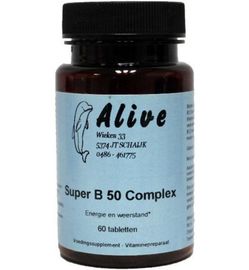 Alive Alive Vitamine B super B50 complex (60tb)