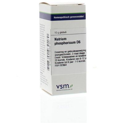 VSM Natrium phosphoricum D6 (10g) 10g