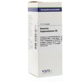 Vsm VSM Aesculus hippocastanum D6 (20ml)