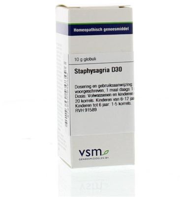VSM Staphysagria D30 (10g) 10g