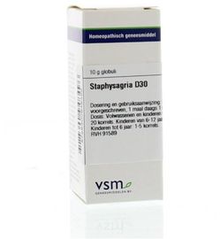 Vsm VSM Staphysagria D30 (10g)