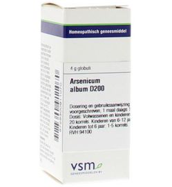 Vsm VSM Arsenicum album D200 (4g)