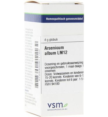 VSM Arsenicum album LM12 (4g) 4g