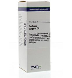 Vsm VSM Berberis vulgaris D6 (20ml)