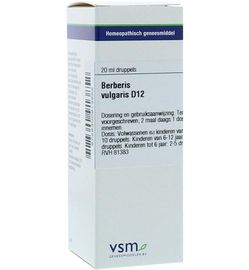 Vsm VSM Berberis vulgaris D12 (20ml)