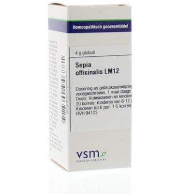 VSM Sepia officinalis LM12 (4g) 4g