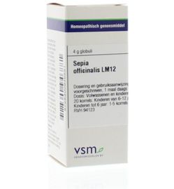Vsm VSM Sepia officinalis LM12 (4g)