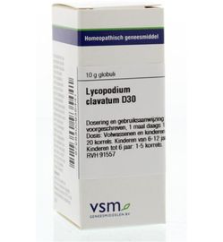 Vsm VSM Lycopodium clavatum D30 (10g)