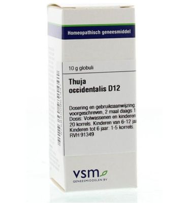 VSM Thuja occidentalis D12 (10g) 10g