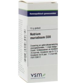 Vsm VSM Natrium muriaticum D30 (10g)