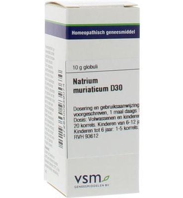 VSM Natrium muriaticum D30 (10g) 10g