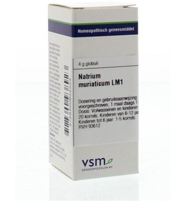VSM Natrium muriaticum LM1 (4g) 4g