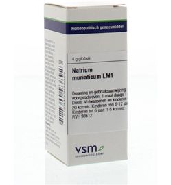 Vsm VSM Natrium muriaticum LM1 (4g)