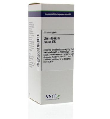 VSM Chelidonium majus D6 (20ml) 20ml