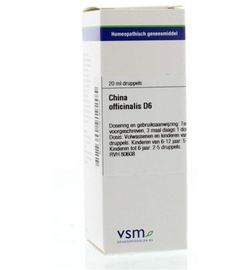 Vsm VSM China officinalis D6 (20ml)