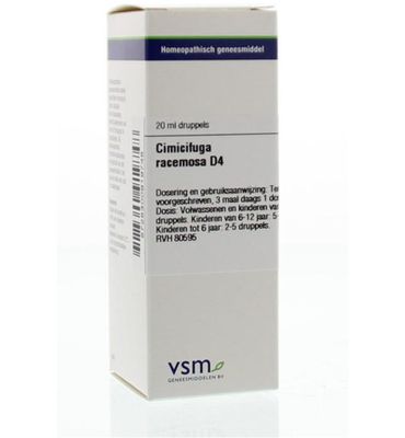 VSM Cimicifuga rasemosa D4 (20ml) 20ml