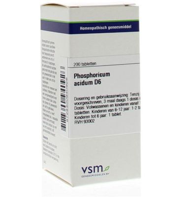 VSM Phosphoricum acidum D6 (200tb) 200tb