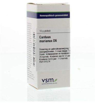 VSM Carduus marianus D6 (10g) 10g